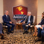 Presidente Abinader sostiene reunión bilateral con el secretario de Energía de Estados Unidos en la cumbre “Escudo de las Américas”