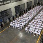 El Salvador abre a la prensa megajuicio contra pandilleros