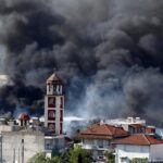 Incendios provocan nube tóxica sobre Salónica